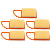 Hipa 5 Pack of Air Filters for STIHL BR600 BR550 BR500 Backpack Blower Replace 4282-141-0300 4282-141-0300B